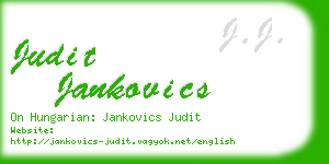 judit jankovics business card